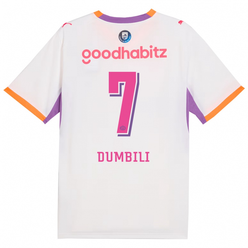 גברים Samuel Dumbili #7 לבן סגול כתום הרחק ג'רזי 2026/27 חולצה קצרה