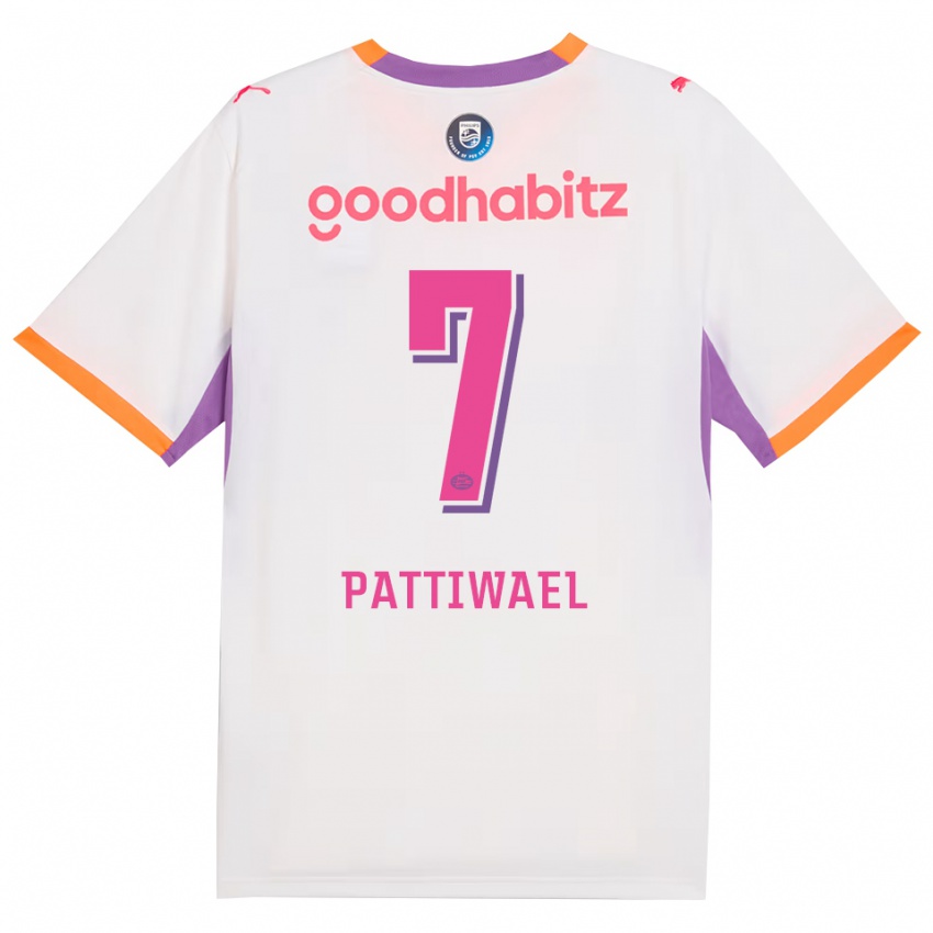 גברים Naomi Pattiwael #7 לבן סגול כתום הרחק ג'רזי 2026/27 חולצה קצרה