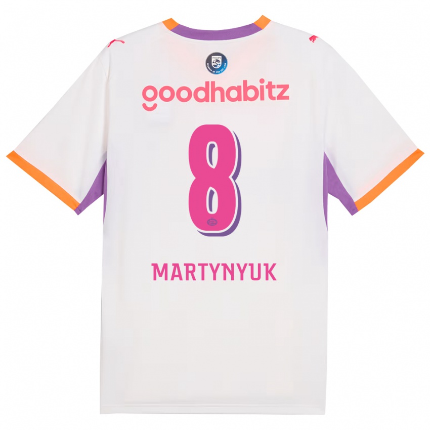 גברים Anton Martynyuk #8 לבן סגול כתום הרחק ג'רזי 2026/27 חולצה קצרה