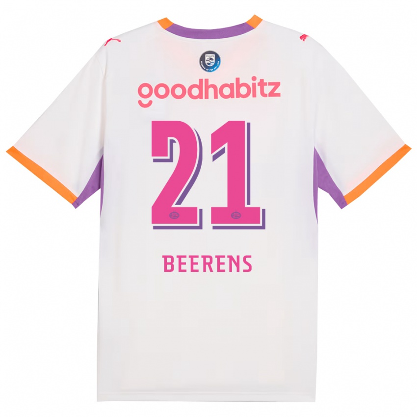 גברים Jairo Beerens #21 לבן סגול כתום הרחק ג'רזי 2026/27 חולצה קצרה