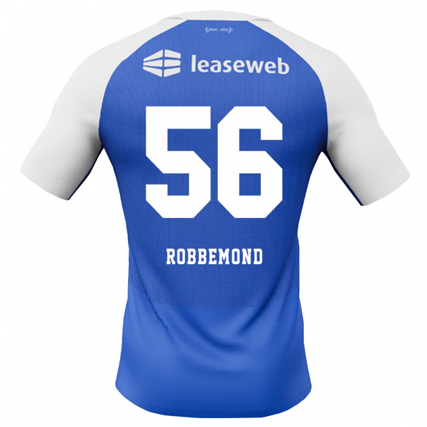 גברים Rio Robbemond #56 כחול דודוד אדום לבן הרחק ג'רזי 2026/27 חולצה קצרה