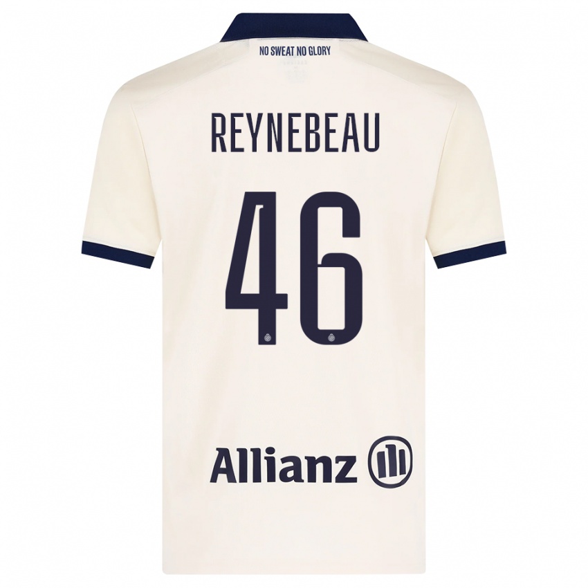 גברים Clementine Reynebeau #46 בז' שחור הרחק ג'רזי 2026/27 חולצה קצרה