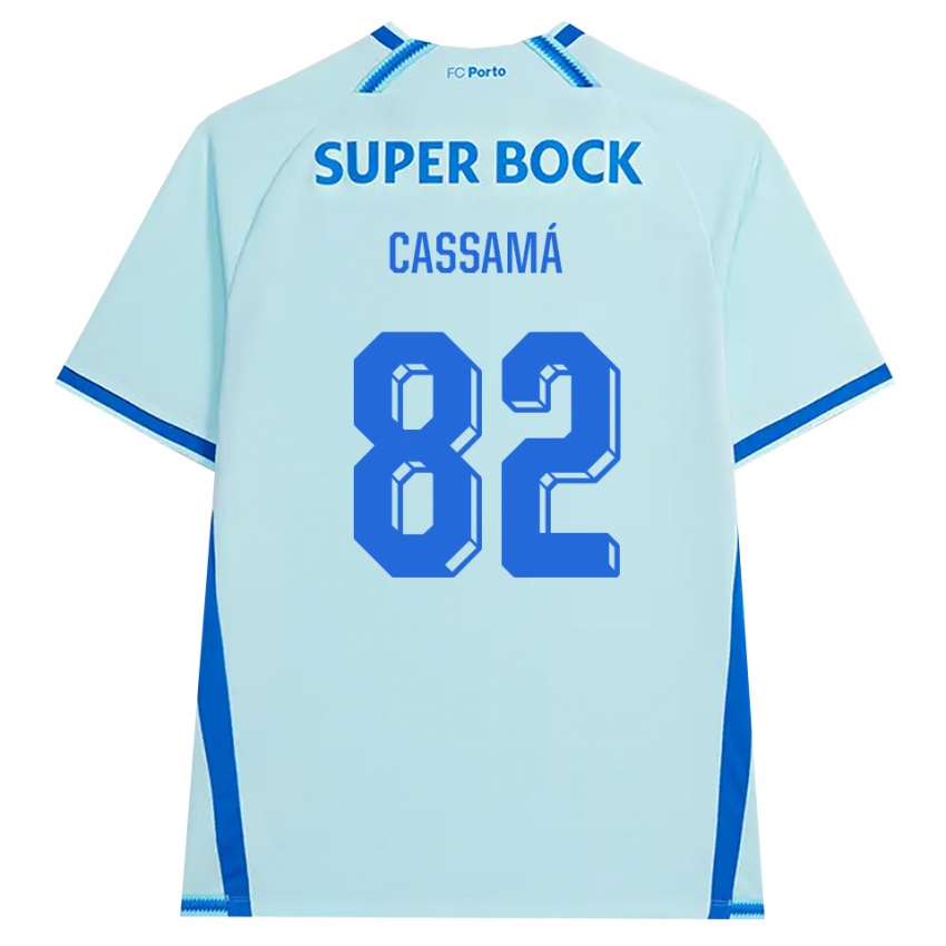 גברים Abdu Cassamá #82 ציאן בהיר כחול ג'רזי קיט שלישי 2026/27 חולצה קצרה