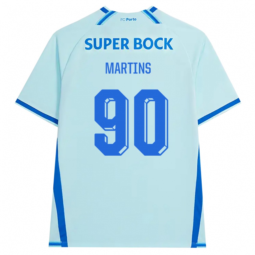 גברים ז'יל #90 ציאן בהיר כחול ג'רזי קיט שלישי 2026/27 חולצה קצרה