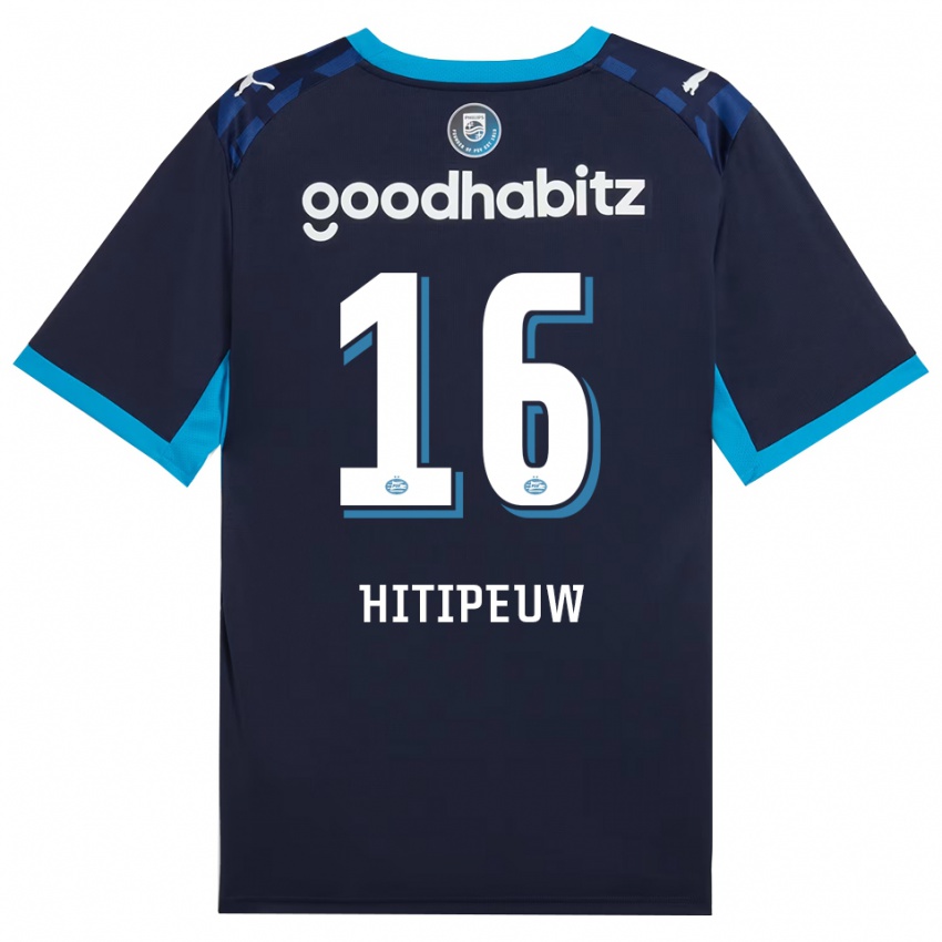 גברים Thaliro Hitipeuw #16 כחול דודוד כחול רויאל ג'רזי קיט שלישי 2026/27 חולצה קצרה