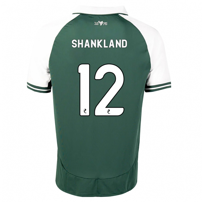 נשים Cole Shankland #12 ירוק ים לבן ג'רזי ביתית 2026/27 חולצה קצרה
