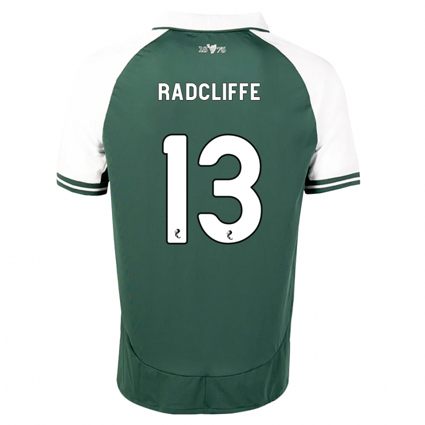 נשים Josh Radcliffe #13 ירוק ים לבן ג'רזי ביתית 2026/27 חולצה קצרה