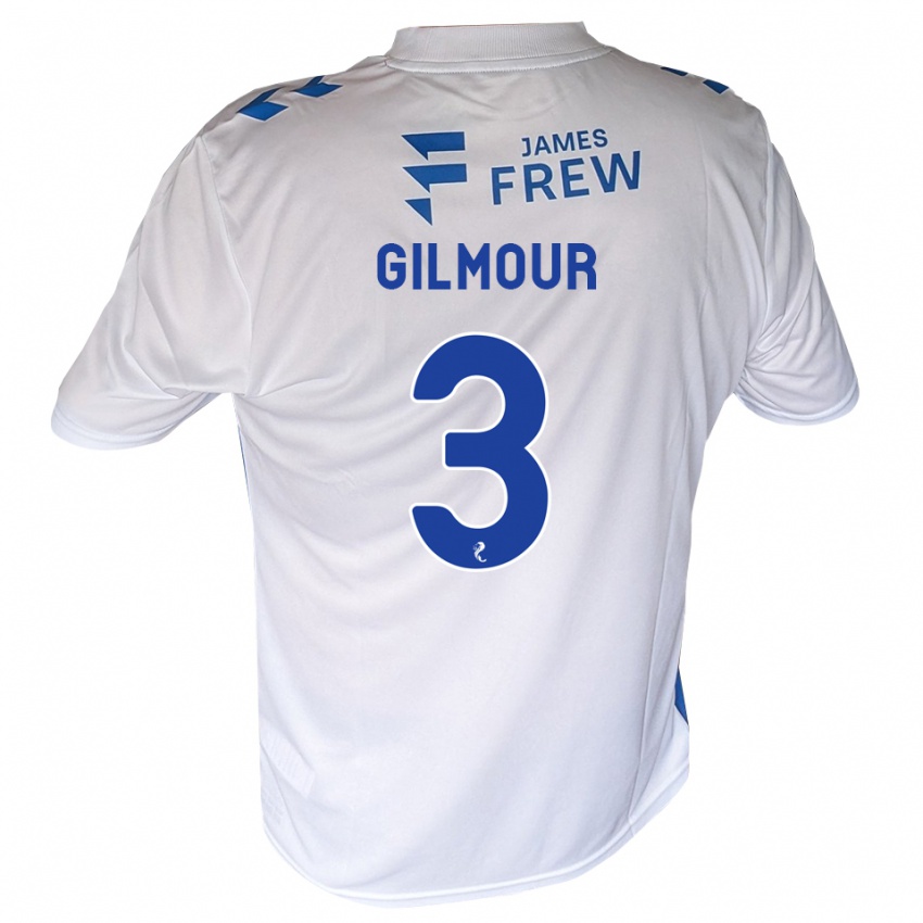 נשים Josh Gilmour #3 כחול מלכותי לבן ג'רזי ביתית 2026/27 חולצה קצרה