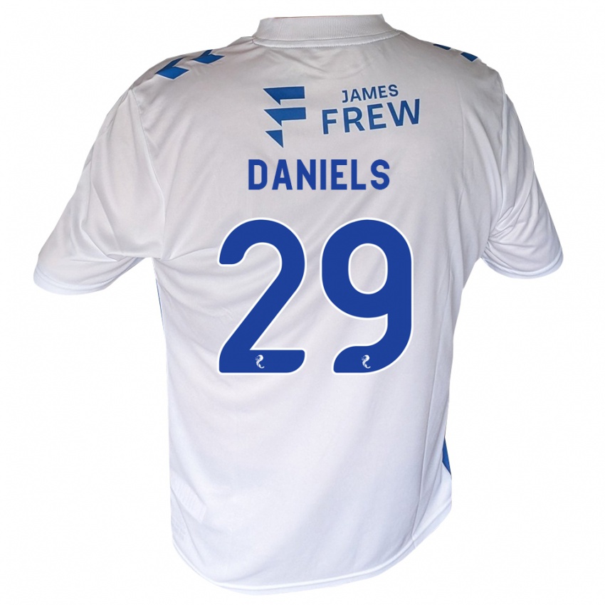 נשים Djenairo Daniels #29 כחול מלכותי לבן ג'רזי ביתית 2026/27 חולצה קצרה
