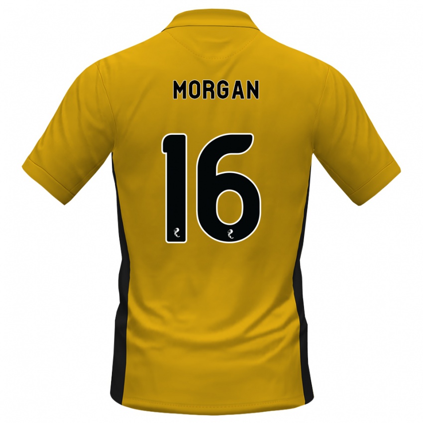 נשים Briony Morgan #16 כתום שחור ג'רזי ביתית 2026/27 חולצה קצרה