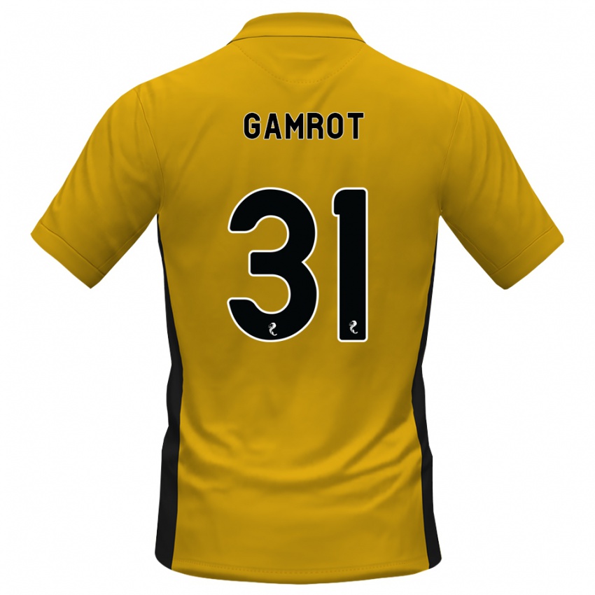 נשים Schenai Gamrot #31 כתום שחור ג'רזי ביתית 2026/27 חולצה קצרה