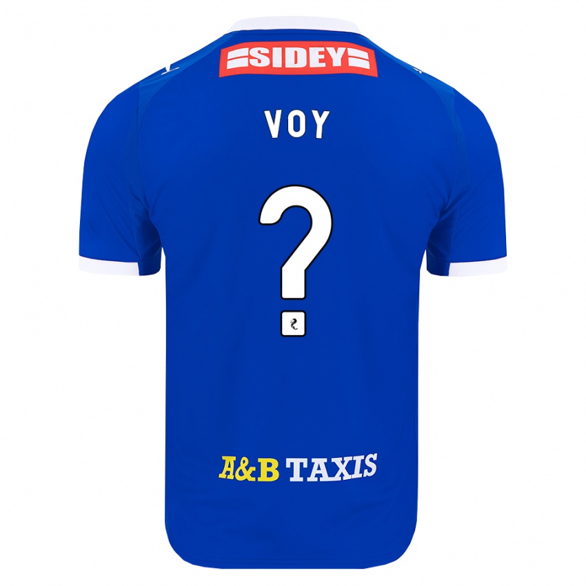 נשים Cole Voy #0 כחול אדום צהוב ג'רזי ביתית 2026/27 חולצה קצרה