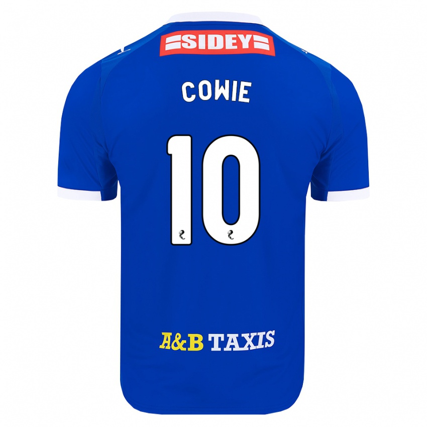 נשים Ellie-May Cowie #10 כחול אדום צהוב ג'רזי ביתית 2026/27 חולצה קצרה