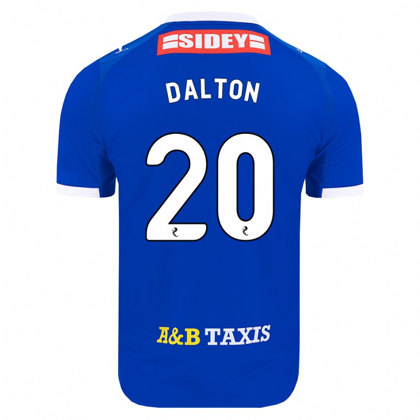 נשים Sean Dalton #20 כחול אדום צהוב ג'רזי ביתית 2026/27 חולצה קצרה
