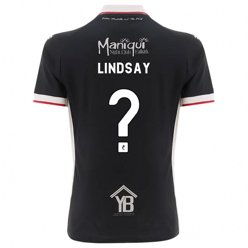 נשים Casey Lindsay #0 שחור לבן אדום ג'רזי ביתית 2026/27 חולצה קצרה