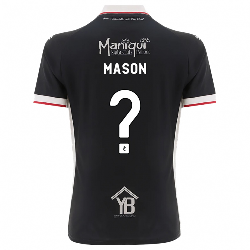 נשים Gemma Mason #0 שחור לבן אדום ג'רזי ביתית 2026/27 חולצה קצרה