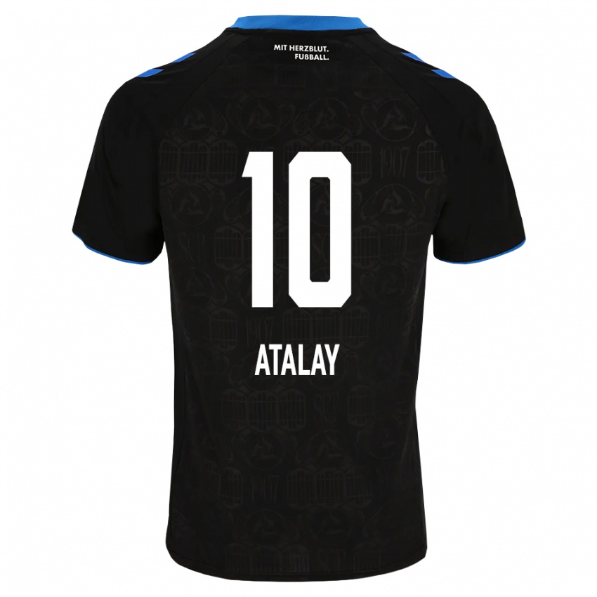 נשים Ibrahim Atalay #10 שחור לבן אדום ג'רזי ביתית 2026/27 חולצה קצרה