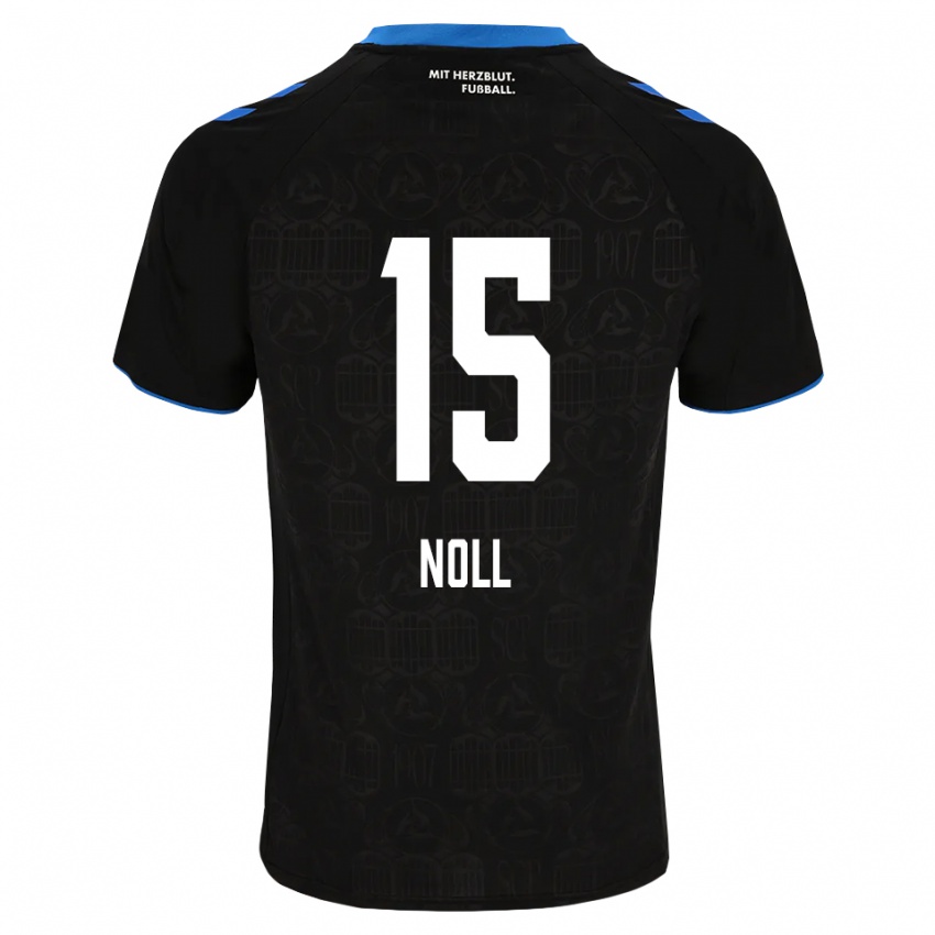 נשים Nahuel Noll #15 שחור לבן אדום ג'רזי ביתית 2026/27 חולצה קצרה