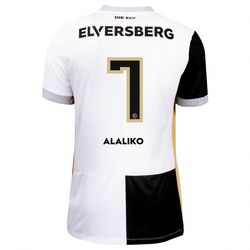 נשים Alan Alaliko #7 שחור לבן חום ג'רזי ביתית 2026/27 חולצה קצרה
