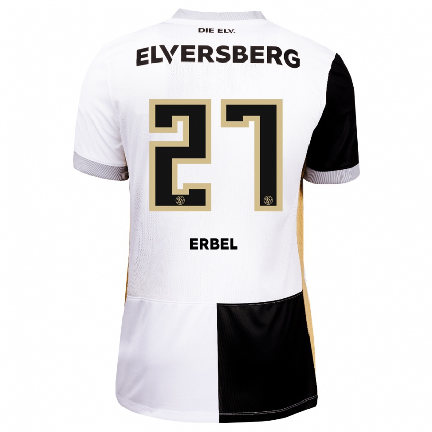 נשים Felix Erbel #27 שחור לבן חום ג'רזי ביתית 2026/27 חולצה קצרה