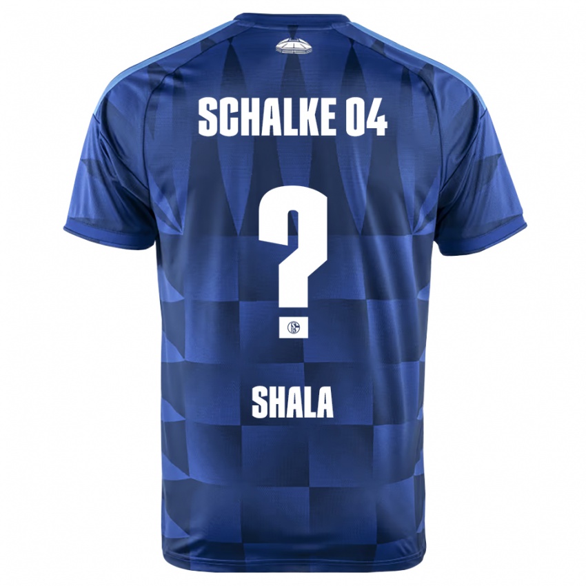 נשים Oltijon Shala #0 כחול כהה צהוב לבן ג'רזי ביתית 2026/27 חולצה קצרה