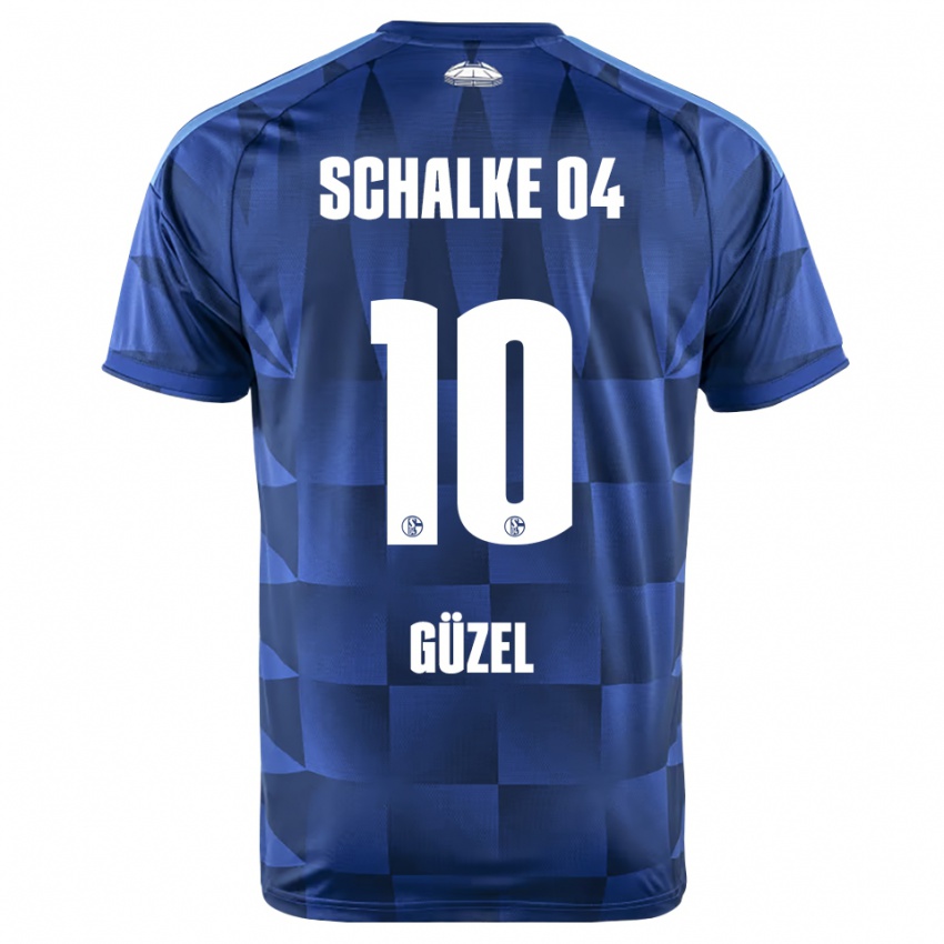 נשים Arian Güzel #10 כחול כהה צהוב לבן ג'רזי ביתית 2026/27 חולצה קצרה