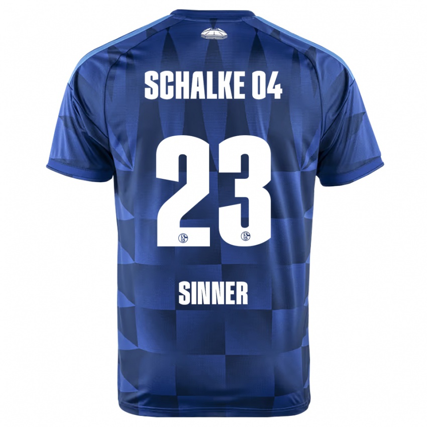נשים Tiffany Sinner #23 כחול כהה צהוב לבן ג'רזי ביתית 2026/27 חולצה קצרה