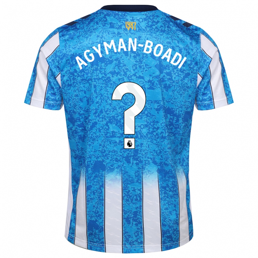 נשים Ivan Agyman-Boadi #0 לבן כחול כתום ג'רזי ביתית 2026/27 חולצה קצרה