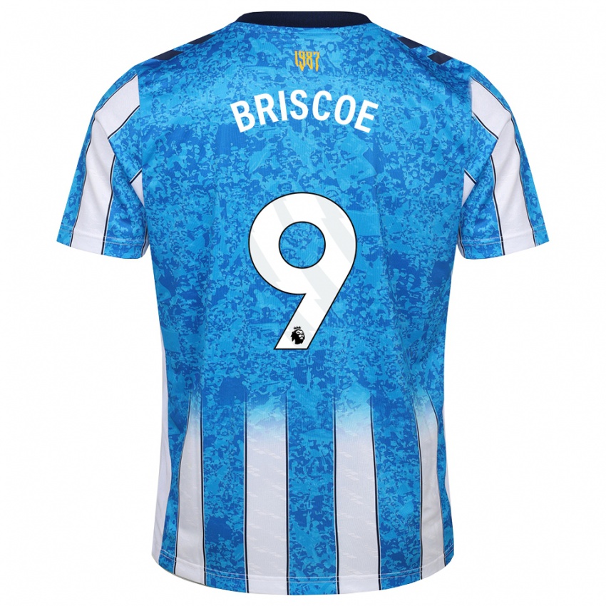 נשים Elijah Briscoe #9 לבן כחול כתום ג'רזי ביתית 2026/27 חולצה קצרה