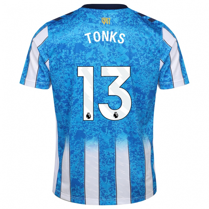 נשים Harrison Tonks #13 לבן כחול כתום ג'רזי ביתית 2026/27 חולצה קצרה