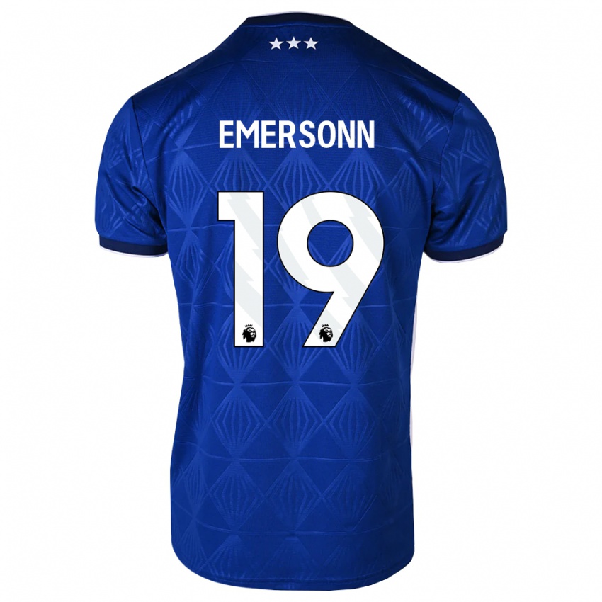 נשים Emersonn #19 כחול בינוני לבן אדום ג'רזי ביתית 2026/27 חולצה קצרה