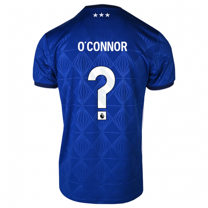 נשים Daniel O'connor #0 כחול בינוני לבן אדום ג'רזי ביתית 2026/27 חולצה קצרה