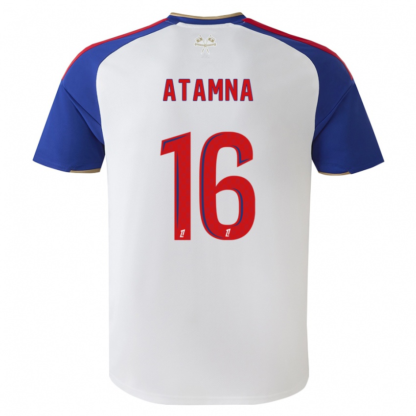 נשים Zaki Atamna #16 כחול מלכותי אדום לבן ג'רזי ביתית 2026/27 חולצה קצרה