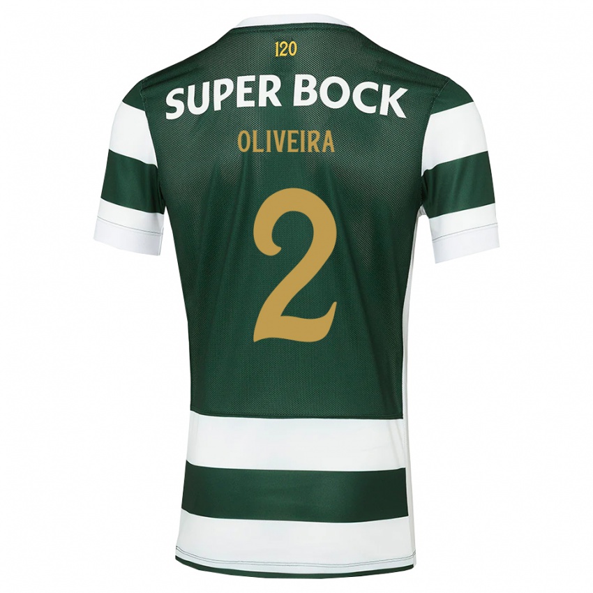 נשים Dinis Oliveira #2 אפור כהה לבן ג'רזי ביתית 2026/27 חולצה קצרה