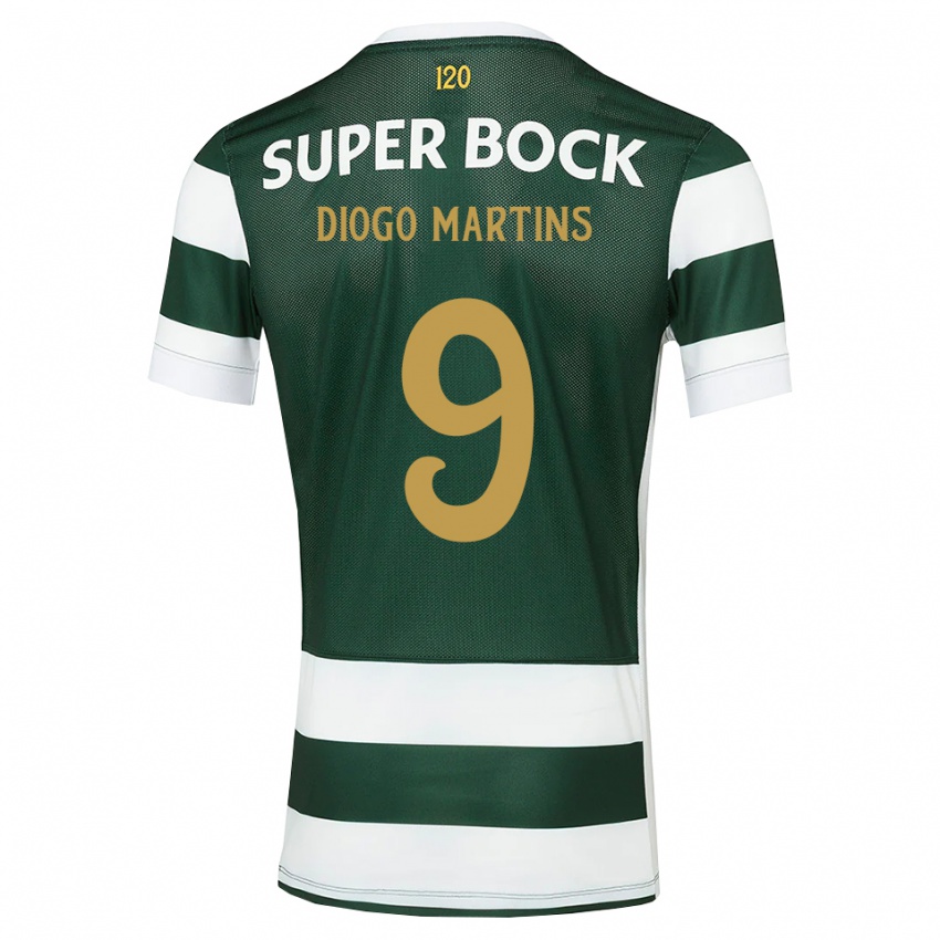 נשים Diogo Martins #9 אפור כהה לבן ג'רזי ביתית 2026/27 חולצה קצרה