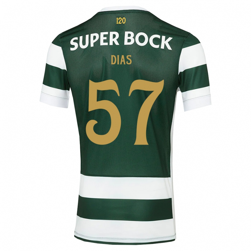נשים Lucas Dias #57 אפור כהה לבן ג'רזי ביתית 2026/27 חולצה קצרה