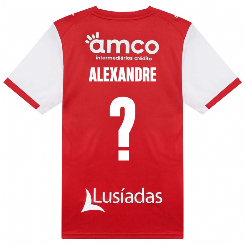 נשים Daniel Alexandre #0 לבן אדום שחור ג'רזי ביתית 2026/27 חולצה קצרה