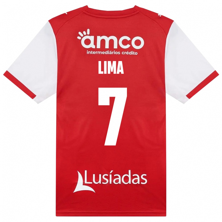 נשים Heriksson Lima #7 לבן אדום שחור ג'רזי ביתית 2026/27 חולצה קצרה