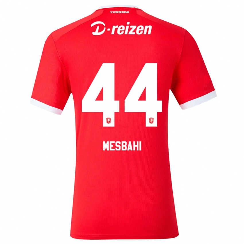 נשים ג׳וליאן מסבחי #44 אדום לבן ג'רזי ביתית 2026/27 חולצה קצרה