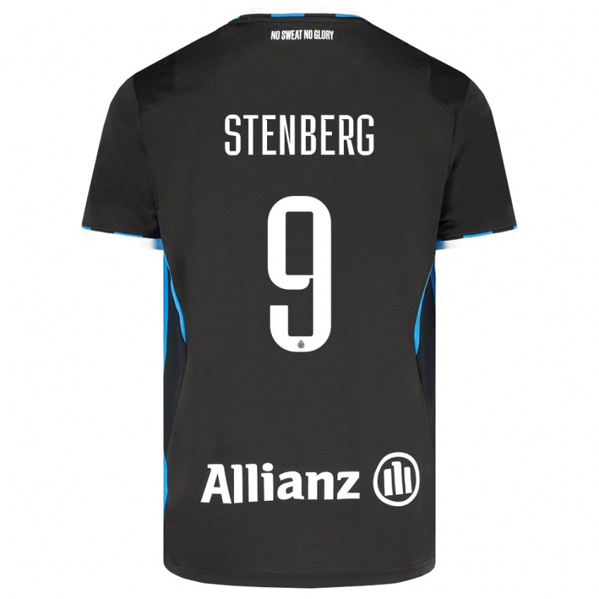 נשים Hanna Stenberg #9 שחור אדום כחול ג'רזי ביתית 2026/27 חולצה קצרה