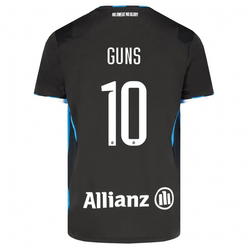 נשים Celien Guns #10 שחור אדום כחול ג'רזי ביתית 2026/27 חולצה קצרה