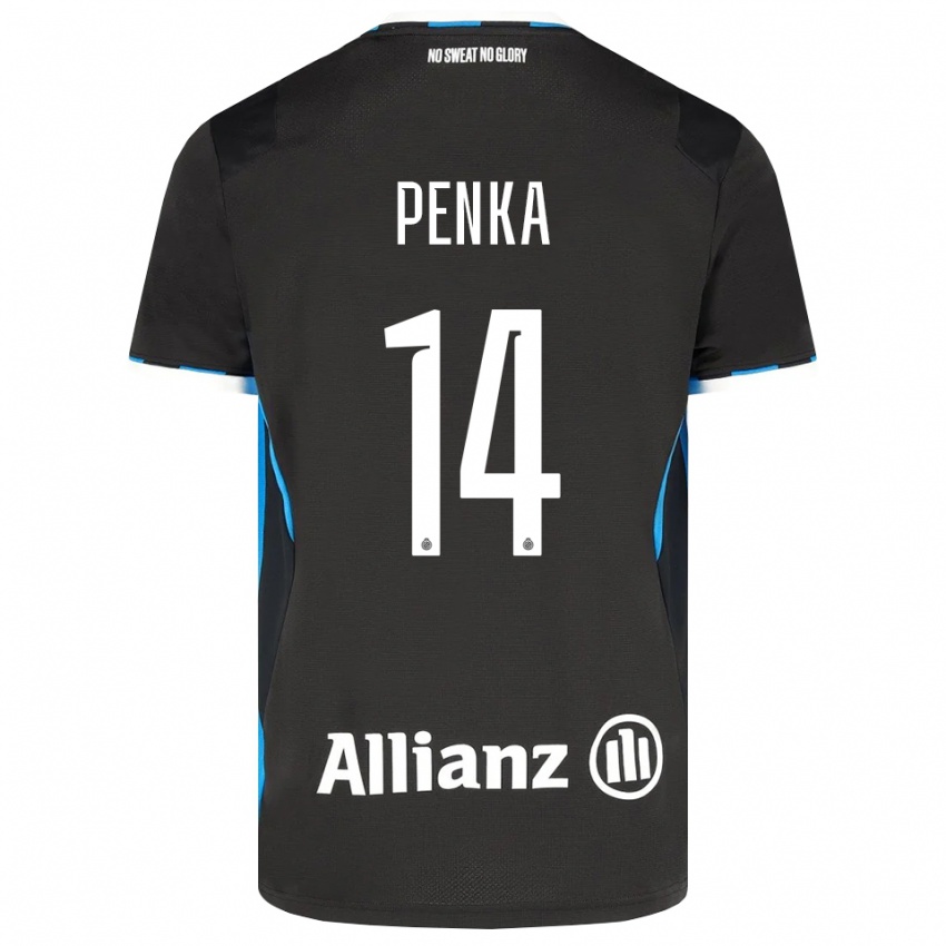 נשים Godfried Penka #14 שחור אדום כחול ג'רזי ביתית 2026/27 חולצה קצרה