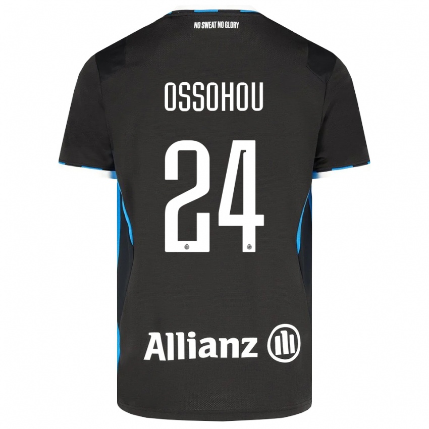 נשים Clever Ossohou #24 שחור אדום כחול ג'רזי ביתית 2026/27 חולצה קצרה