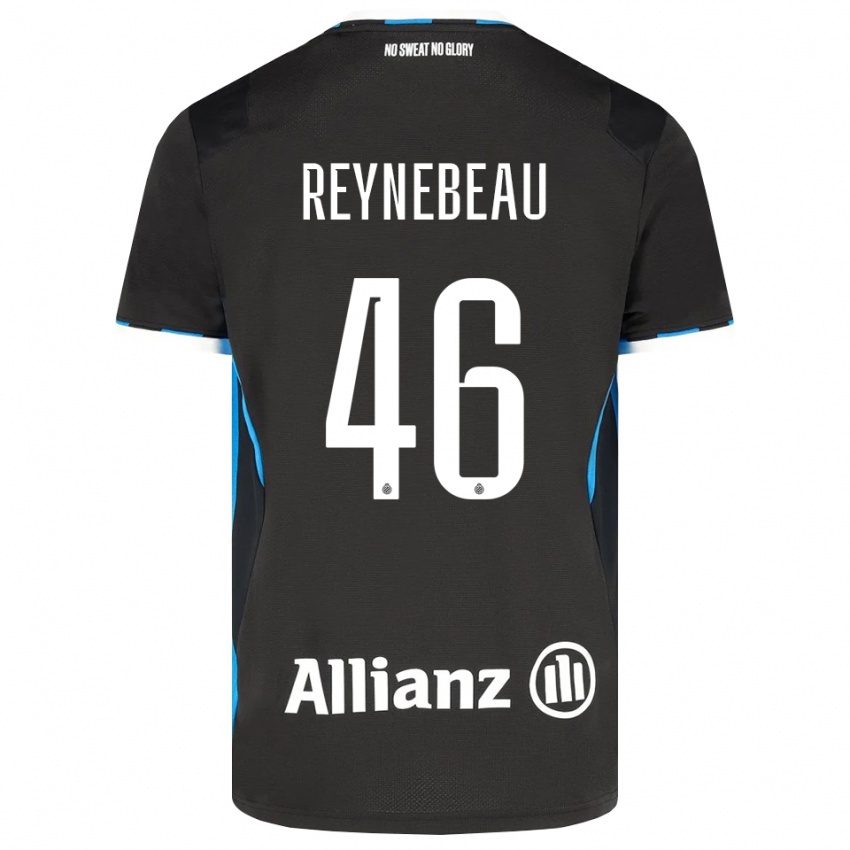 נשים Clementine Reynebeau #46 שחור אדום כחול ג'רזי ביתית 2026/27 חולצה קצרה
