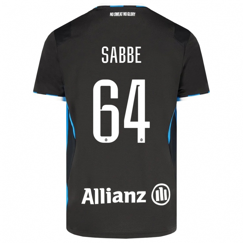 נשים Kyriani Sabbe #64 שחור אדום כחול ג'רזי ביתית 2026/27 חולצה קצרה