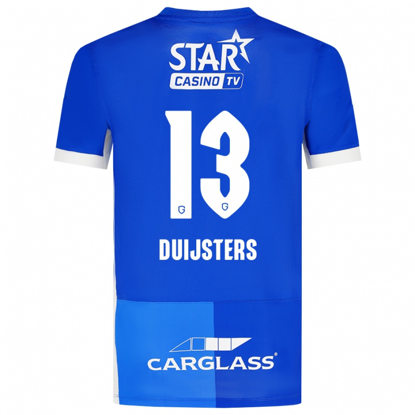 נשים Gwen Duijsters #13 כחול מדיום כחול רויאל לבן ג'רזי ביתית 2026/27 חולצה קצרה