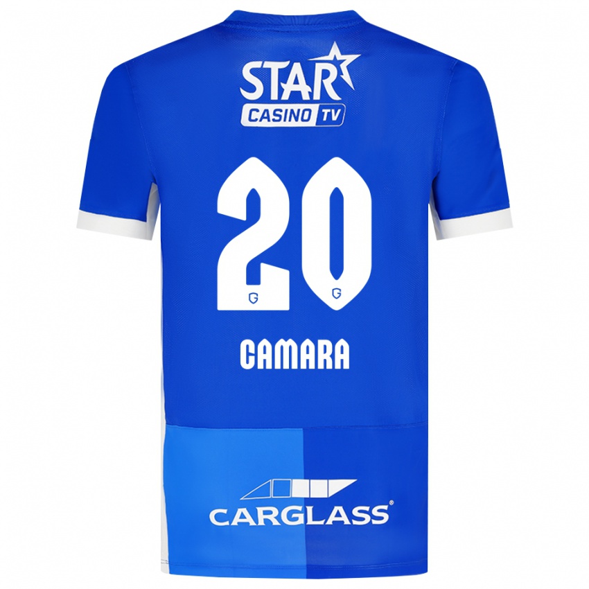 נשים Ali Camara #20 כחול מדיום כחול רויאל לבן ג'רזי ביתית 2026/27 חולצה קצרה