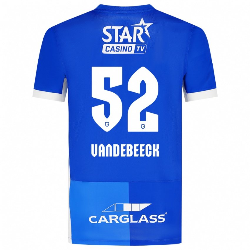 נשים Emmely Vandebeeck #52 כחול מדיום כחול רויאל לבן ג'רזי ביתית 2026/27 חולצה קצרה