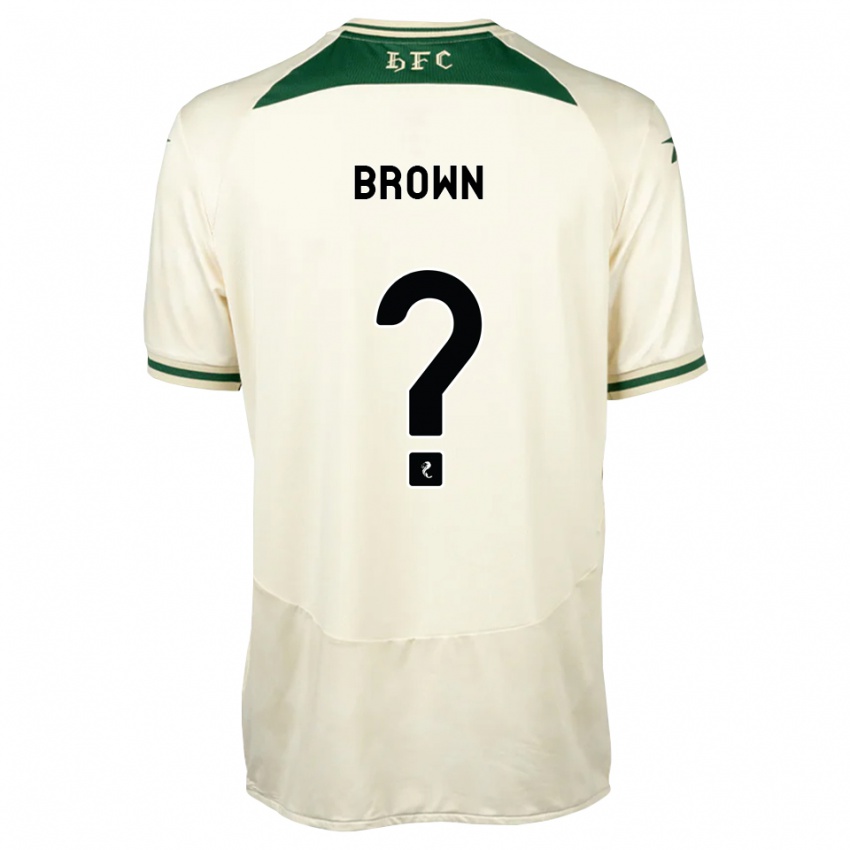 נשים Fraser Brown #0 לבן ירוק יער הרחק ג'רזי 2026/27 חולצה קצרה
