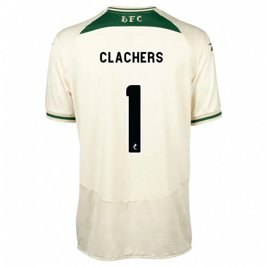נשים Erin Clachers #1 לבן ירוק יער הרחק ג'רזי 2026/27 חולצה קצרה